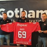 Bastian Baker aux côtés de Nicolas Burdet et Laurent Perroton