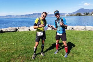 Franco Collé et Jonas Rusi ensemble au Bouveret