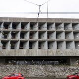 Inaugurée en 1974, le bâtiment d'Uni Dufour pourra être visité à l'occasion des journées du patrimoine (13-14 septembre) (archives). KEYSTONE/MARTIAL TREZZINI