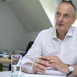 Le directeur général de l'Appel de Genève Alain Délétroz relaie les effets négatifs de l'attitude israélienne dans la bande de Gaza sur l'approche des groupes armés dans le monde par rapport au droit international humanitaire (DIH) (archives). KEYSTONE/MARTIAL TREZZINI