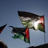 Le Conseil des Etats a refusé de donner suite à une initiative du canton de Genève demandant que la Suisse reconnaisse la Palestine (image d'illustration). KEYSTONE/EPA/J.J. Guillen