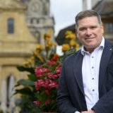 Jean-Philippe Pressl-Wenger a été nommé rédacteur en chef du nouvel hebdomadaire "Le Nord vaudois". KEYSTONE/LAURENT GILLIERON