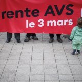 La 13e rente AVS a été largement approuvée par le peuple le 3 mars 2024 (archives). KEYSTONE/VALENTIN FLAURAUD
