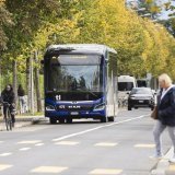 Le tl ont étendu les horaires de leur ligne 1 (photo d'illustration). KEYSTONE/CYRIL ZINGARO