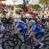 L'équipe Israel-Premier Tech va changer de nom en renonçant à son identité israélienne KEYSTONE/EPA/Daniel Gonzalez