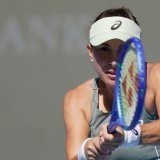 Belinda Bencic a dû batailler pour l'emporter mardi à Ningbo. (Archives) KEYSTONE/AP/Mahesh Kumar A.