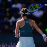 Belinda Bencic s'est inclinée en quart de finale à Ningbo KEYSTONE/AP/MAHESH KUMAR A.