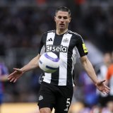 Fabian Schär a marqué pour Newcastle en Coupe de la Ligue KEYSTONE/EPA/ADAM VAUGHAN
