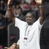 Clint Capela: deuxième succès de la saison KEYSTONE/CYRIL ZINGARO