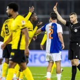 YB a terminé la rencontre à neuf KEYSTONE/MICHAEL BUHOLZER