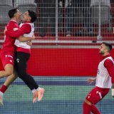 En pleine bourre, Thoune reçoit Sion samedi en leader de Super League KEYSTONE/THOMAS HODEL