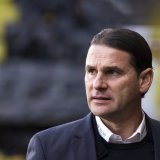 Gerardo Seoane a souffert dimanche, mais YB a tenu bon face à Bâle KEYSTONE/ANTHONY ANEX