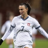 Riola Xhemaili brille sous le maillot du PSV Eindhoven KEYSTONE/ANDREAS BECKER