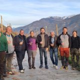 Mardi à Fully, la vendange tardive a été menée main dans la main avec des acteurs clés du monde viticole cantonal et national.