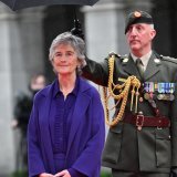 Mardi, Catherine Connolly a été investie présidente de l'Irlande. KEYSTONE/EPA/BRYAN MEADE