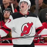 Simon Nemec a marqué trois fois KEYSTONE/AP/Erin Hooley