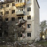 Il s'agit d'une des pires attaques sur la capitale ukrainienne en terme de nombre de "missiles utilisés" par la Russie, selon le gouvernement. KEYSTONE/EPA/SERGEY DOLZHENKO