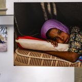 Le Forum de l'Hôtel de Ville, à Lausanne, donne un coup de projecteur sur la migration jusqu'au 27 novembre. Keystone/JEAN-CHRISTOPHE BOTT