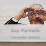 Selon Guy Parmelin, il va falloir patienter quelques jours avant de voir les nouveaux tarifs entrer en vigueur. KEYSTONE/ALESSANDRO DELLA VALLE