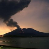 Le volcan Sakurajima est l'un des plus actifs du Japon (archives). KEYSTONE/AP Kyodo News