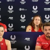 Belinda Bencic et Stan Wawrinka disputeront la prochaine United Cup KEYSTONE/EPA AAP/JASON O'BRIEN