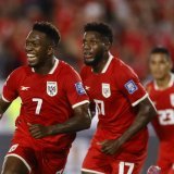 La joie des Panaméens, qui se sont qualifiés pour le Mondial 2026 KEYSTONE/EPA/Bienvenido Velasco