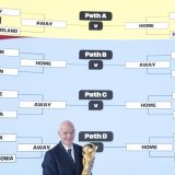 L'Italie sera opposée à l'Irlande du Nord en demi-finales des barrages KEYSTONE/EPA/CLAUDIO THOMA