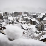 Haute-Nendaz sous la neige.