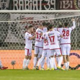 La joie des Valaisans sur l'ouverture du score de Benjamin Kololli.