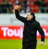 Didier Tholot, heureux lors de la victoire contre YB, qui ne veut pas que l'euphorie s'empare de son groupe