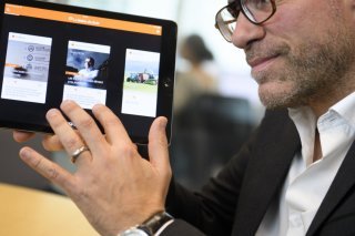 Durant ses 25 ans de carrière, Grégoire Nappey a notamment dirigé la rédaction du Matin. KEYSTONE/LAURENT GILLIERON