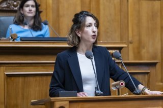 Jessica Jaccoud va porter la lutte contre les violences sexistes en tant que co-présidente des Femmes socialistes. KEYSTONE/ALESSANDRO DELLA VALLE