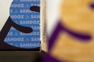 Sandoz pourra commercialiser sa version biosimilaire d'Eylea sur le marché américain au quatrième trimestre 2026, voire plus tôt (archives). KEYSTONE/GEORGIOS KEFALAS