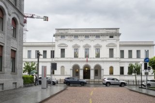 Le procès de la fraude à la taxe CO2 s'est ouvert mardi devant le Tribunal pénal fédéral de Bellinzone (archives). KEYSTONE/TI-PRESS/ALESSANDRO CRINARI