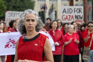 La présidente de MSF Suisse, Micaela Serafini, estime que la Suisse a le devoir d'agir face à la crise humanitaire dans la bande de Gaza (archives). KEYSTONE/MARTIAL TREZZINI