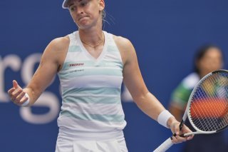 Une saison difficile pour Jil Teichmann KEYSTONE/AP/FRANK FRANKLIN II