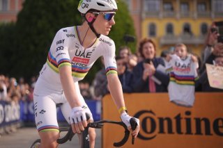 Encore une démonstration de Tadej Pogacar KEYSTONE/AP/Marco Alpozzi