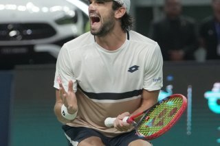 Valentin Vacherot peut célébrer son incroyable exploit KEYSTONE/AP/Andy Wong