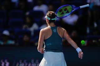 Belinda Bencic s'est inclinée en quart de finale à Ningbo KEYSTONE/AP/MAHESH KUMAR A.