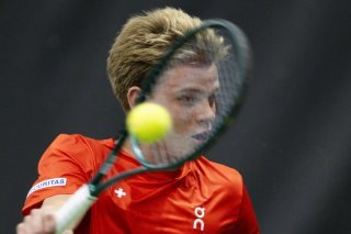 Henry Bernet jouera son 1er tour dès lundi à Bâle KEYSTONE/PETER SCHNEIDER