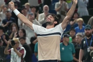 Valentin Vacherot espère confirmer son exploit de Shanghai KEYSTONE/AP/Andy Wong