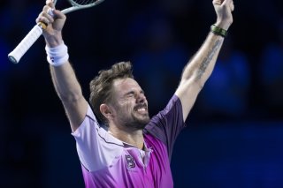 Stan Wawrinka va vivre un nouveau beau moment avec le public bâlois jeudi. KEYSTONE/GEORGIOS KEFALAS