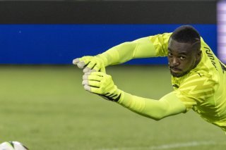 Yvon Mvogo a sorti le grand jeu devant le PSG. KEYSTONE/URS FLUEELER