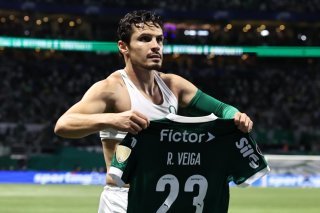 Raphael Veiga de Palmeiras célèbre son goal KEYSTONE/EPA/Isaac Fontana