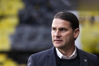 Gerardo Seoane a souffert dimanche, mais YB a tenu bon face à Bâle KEYSTONE/ANTHONY ANEX