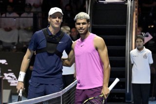 Jannik Sinner et Carlos Alcaraz joueront une exhibition en Corée du Sud en janvier KEYSTONE/EPA/STR