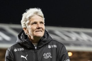Pia Sundhage a mené la Suisse aux quarts de finale de l'Euro cet été. KEYSTONE/ANDREAS BECKER