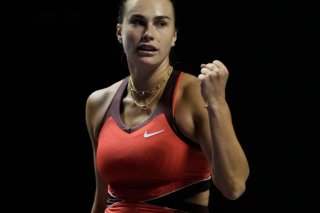 Aryna Sabalenka contente de se hisser en finale KEYSTONE/AP/Fatima Shbair