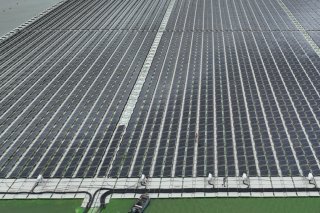 La croissance des énergies renouvelables est tirée par le solaire photovoltaïque (archives). KEYSTONE/AP/Andre Penner
