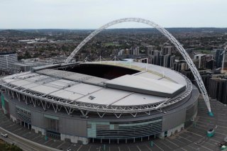 Le stade de Wembley accueillera les demi-finales et la finale de l'Euro 2028 (archives). KEYSTONE/AP/Frank Augstein